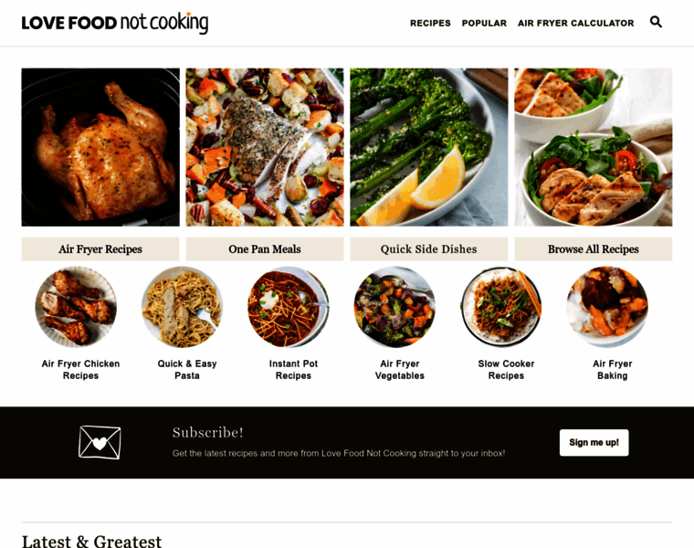 Lovefoodnotcooking.com thumbnail