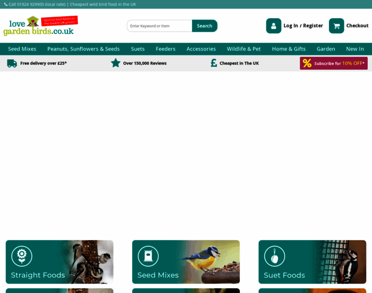 Lovegardenbirds.co.uk thumbnail
