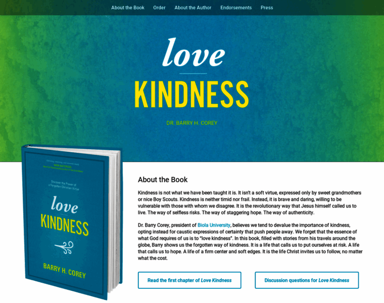 Lovekindnessbook.com thumbnail