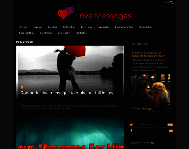 Lovemessages.com.ng thumbnail