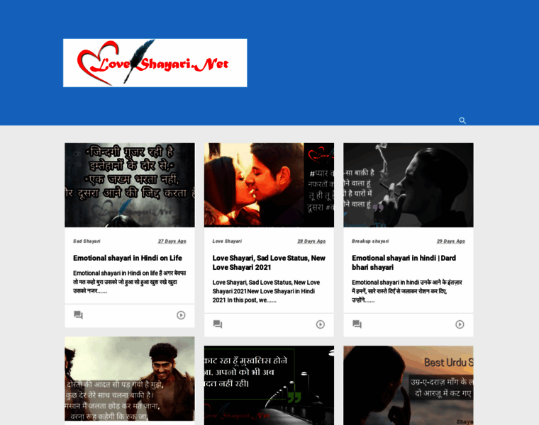 Loveshayari.net thumbnail