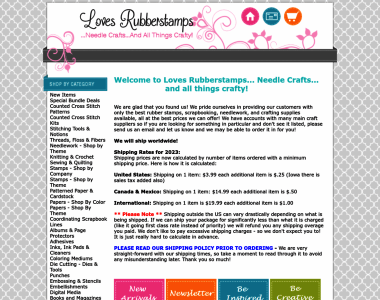 Lovesrubberstamps.net thumbnail
