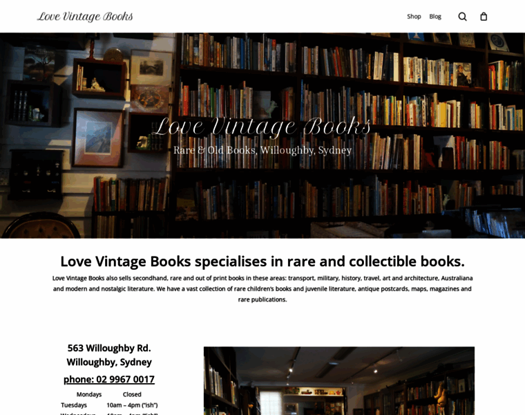 Lovevintagebooks.com.au thumbnail