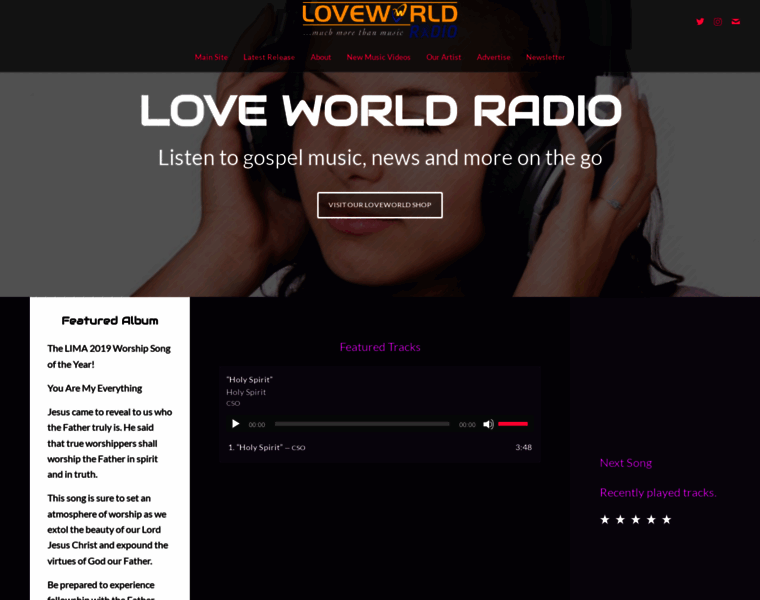 Loveworldradio.org thumbnail