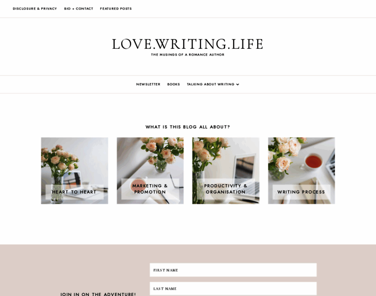 Lovewritinglife.com thumbnail