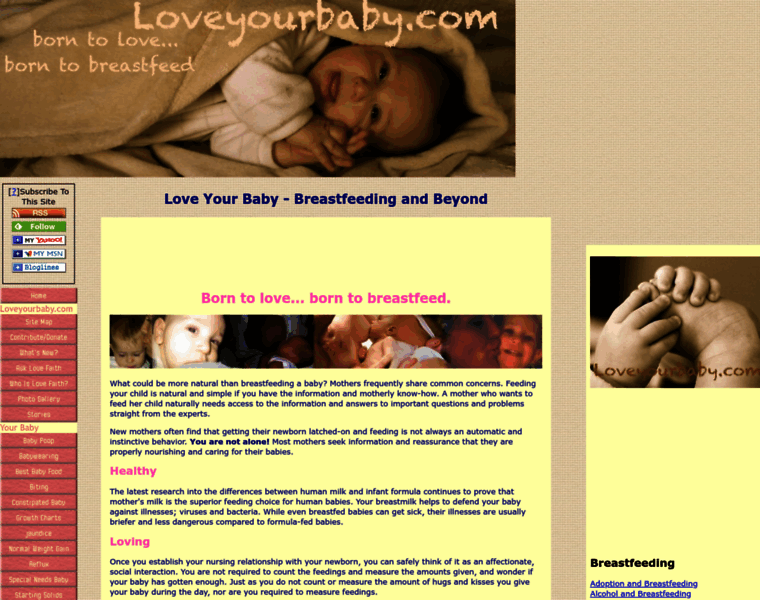 Loveyourbaby.com thumbnail