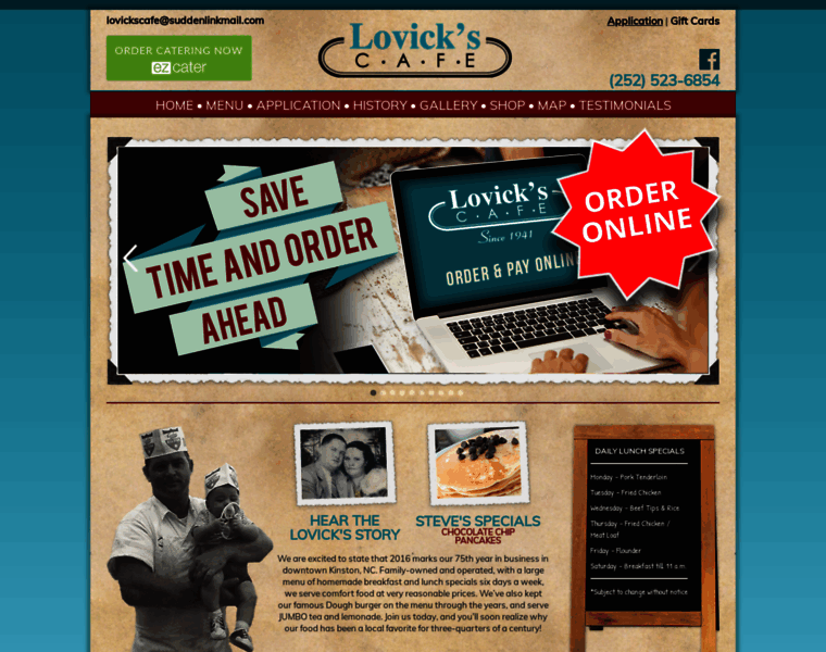 Lovickscafe.com thumbnail