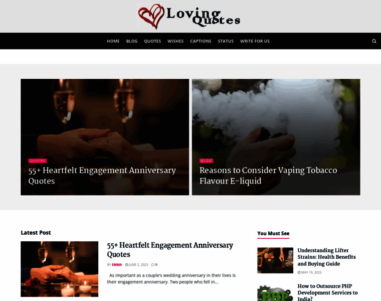 Lovingquotes.net thumbnail