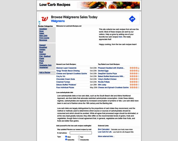Lowcarb-recipes.net thumbnail