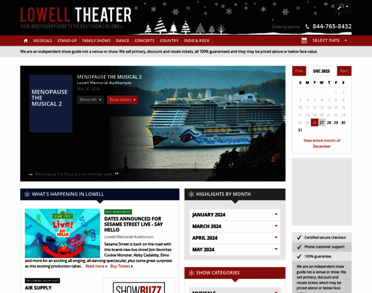Lowelltheater.com thumbnail