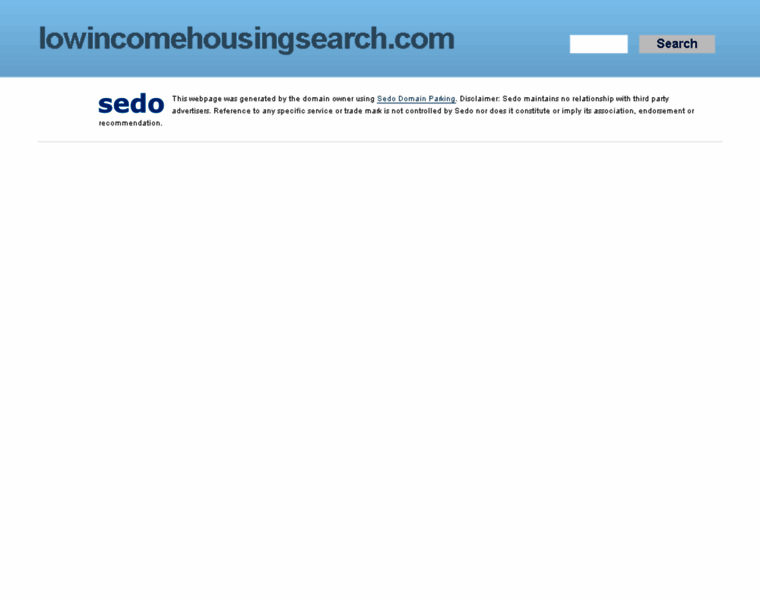 Lowincomehousingsearch.com thumbnail