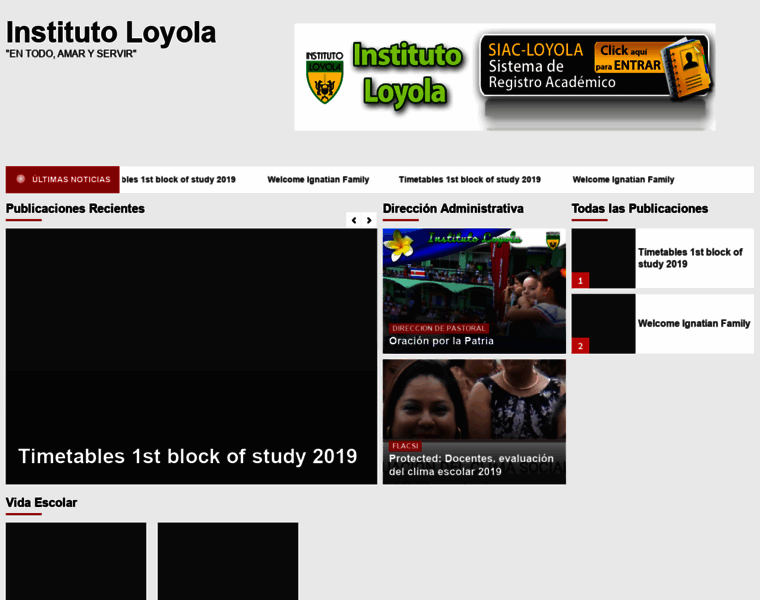 Loyola.edu.ni thumbnail