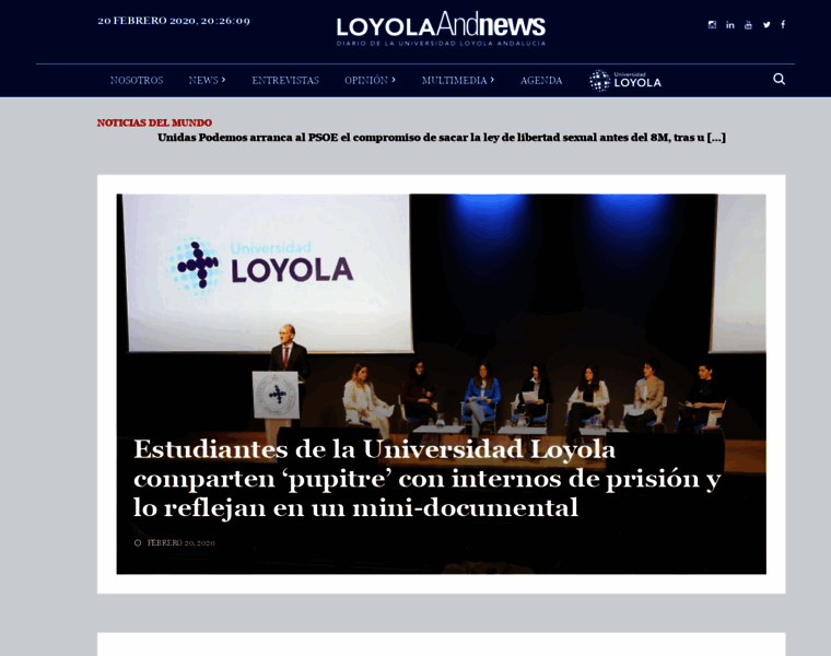 Loyolaandnews.es thumbnail