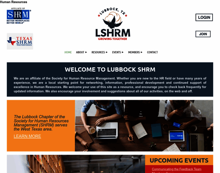 Lubbockshrm.org thumbnail