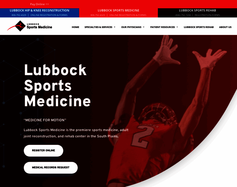 Lubbocksportsmed.com thumbnail