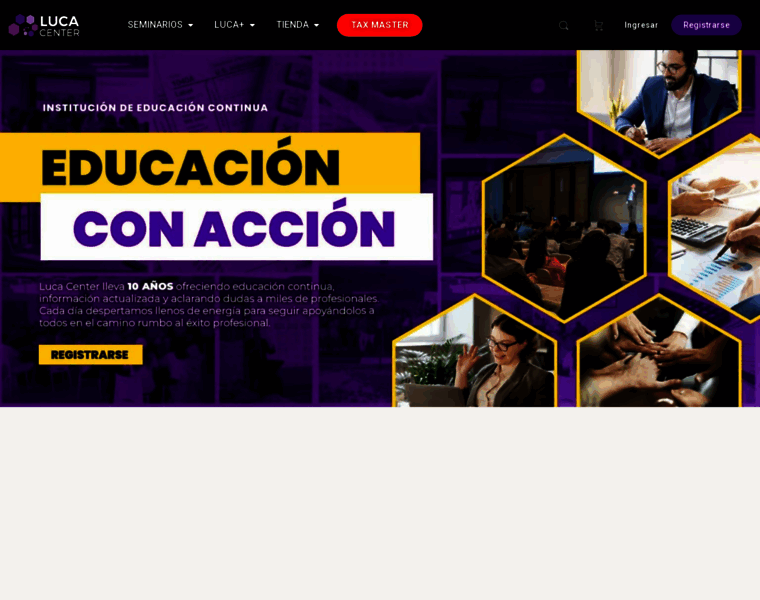 Lucacenter.com thumbnail