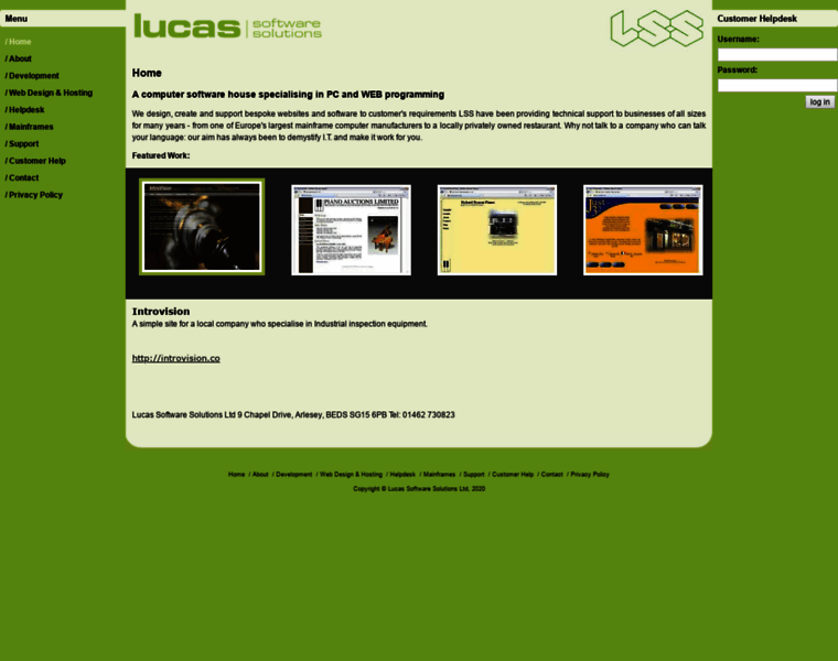 Lucas-software.co.uk thumbnail
