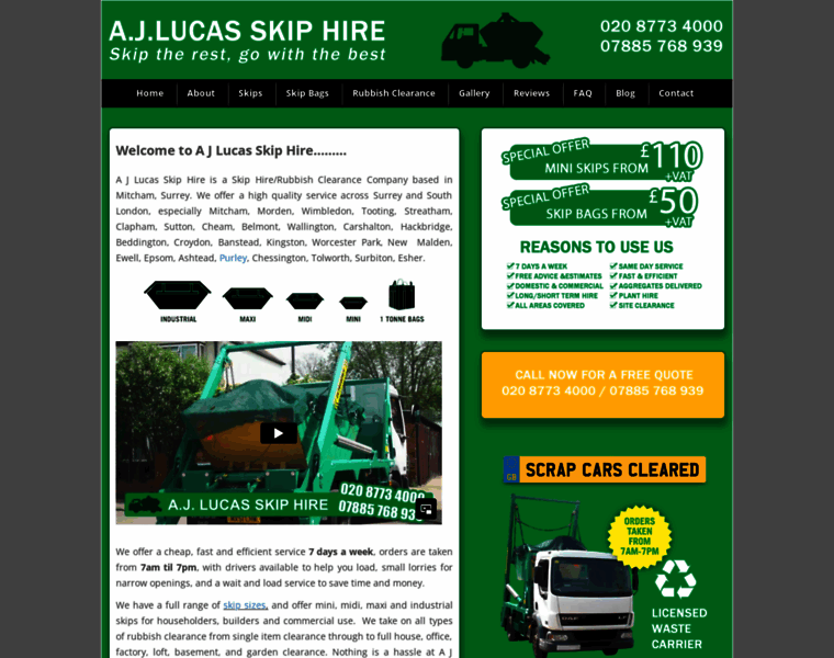 Lucasskiphire.co.uk thumbnail