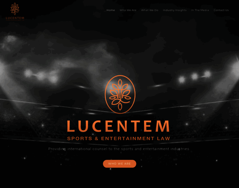 Lucentem.com thumbnail