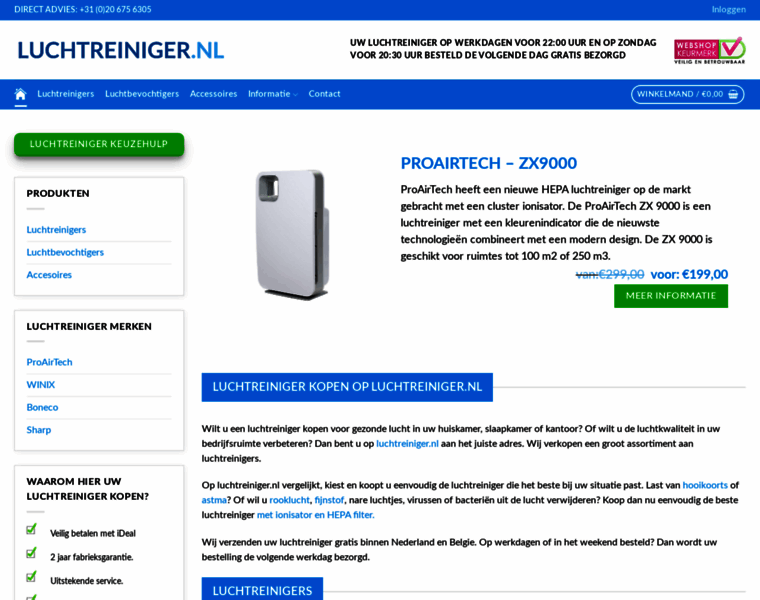 Luchtreiniger.nl thumbnail