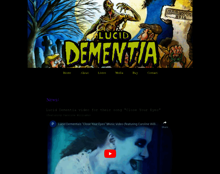 Luciddementia.com thumbnail