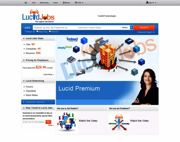 Lucidjobs.com thumbnail