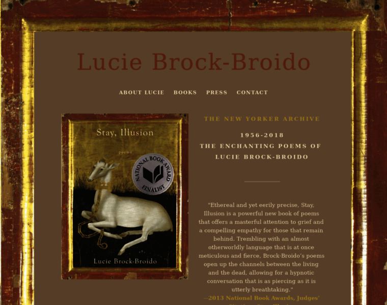 Luciebrockbroido.com thumbnail