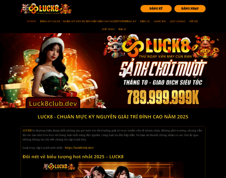 Luck8club.dev thumbnail