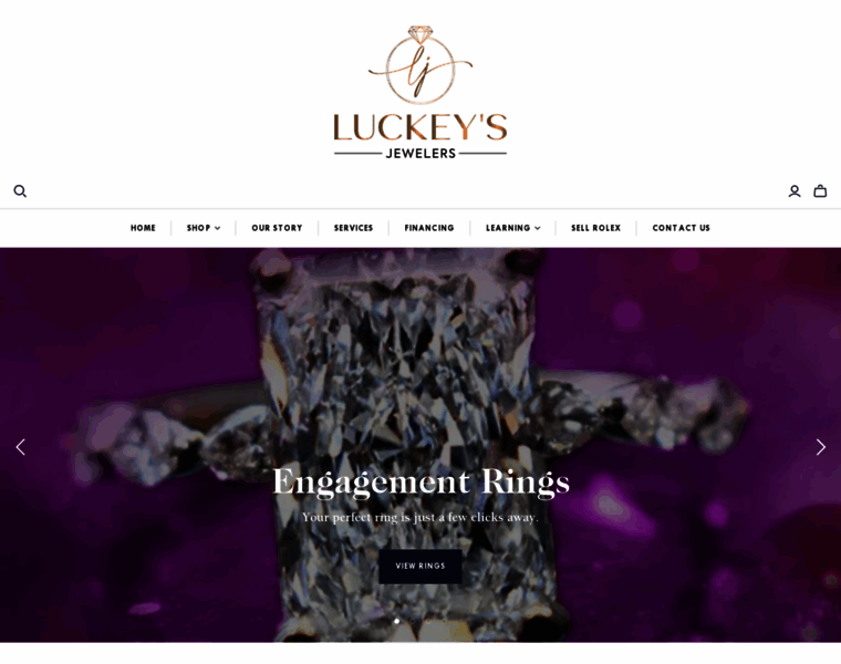 Luckeysjewelers.com thumbnail