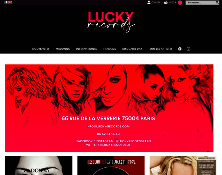 Lucky-records.com thumbnail