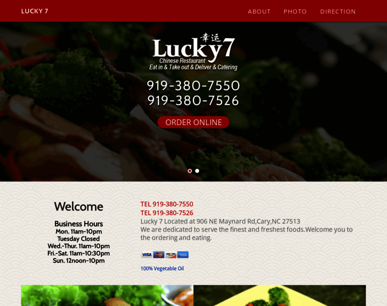 Lucky7nc.com thumbnail