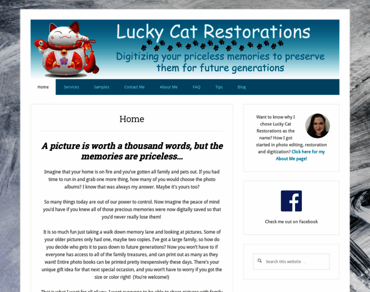 Luckycatrestorations.com thumbnail