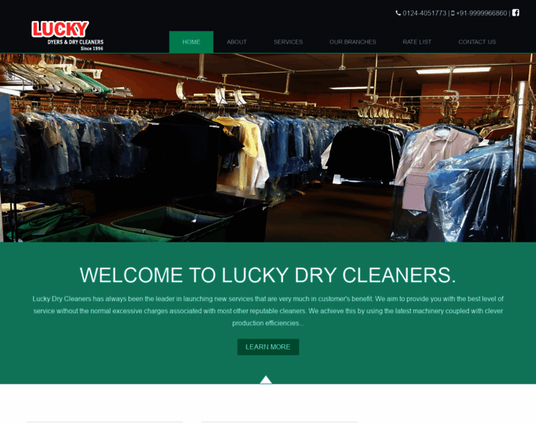 Luckydrycleaners.in thumbnail
