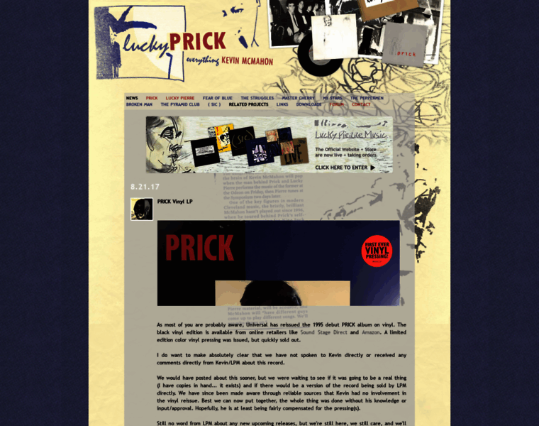 Luckyprick.net thumbnail