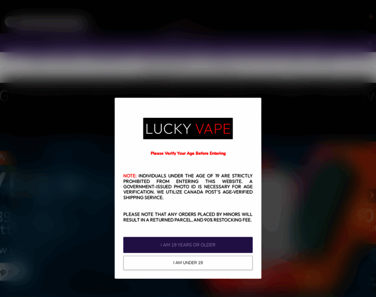 Luckyvape.ca thumbnail Luckyvape.ca thumbnail
