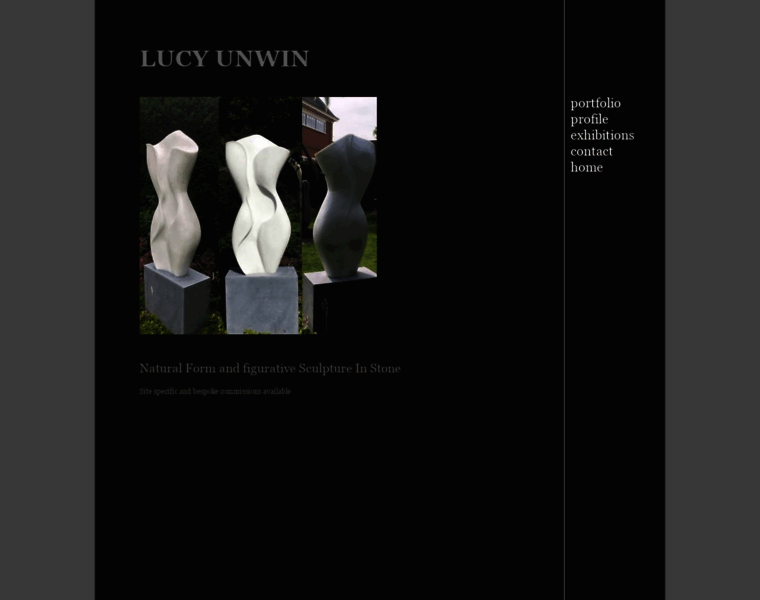 Lucyunwinsculptures.com thumbnail