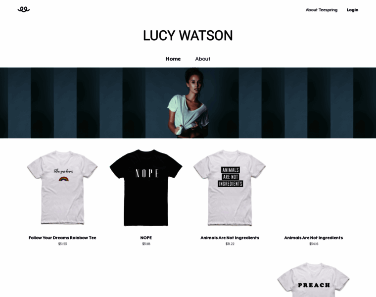 Lucywatson-store.com thumbnail