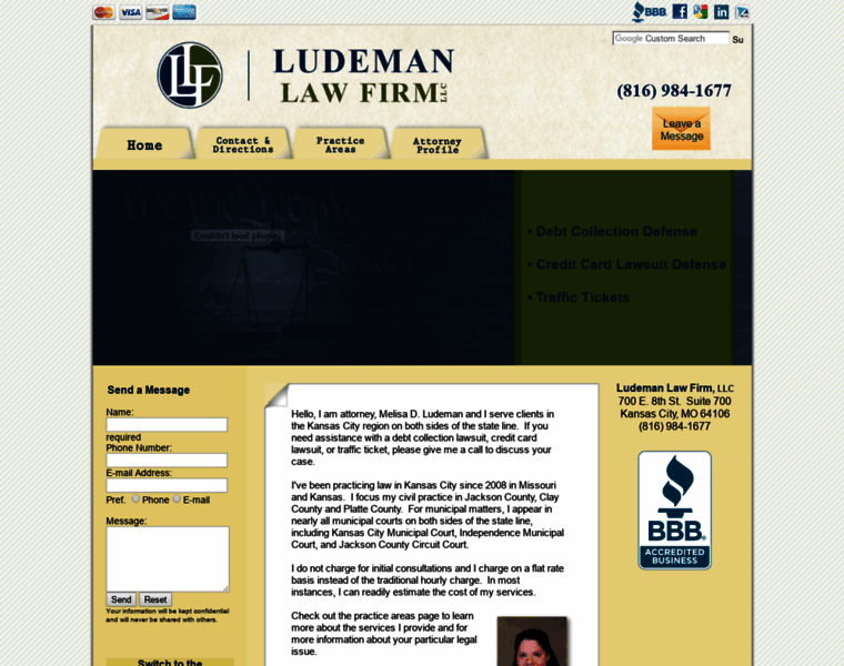Ludemanlaw.com thumbnail