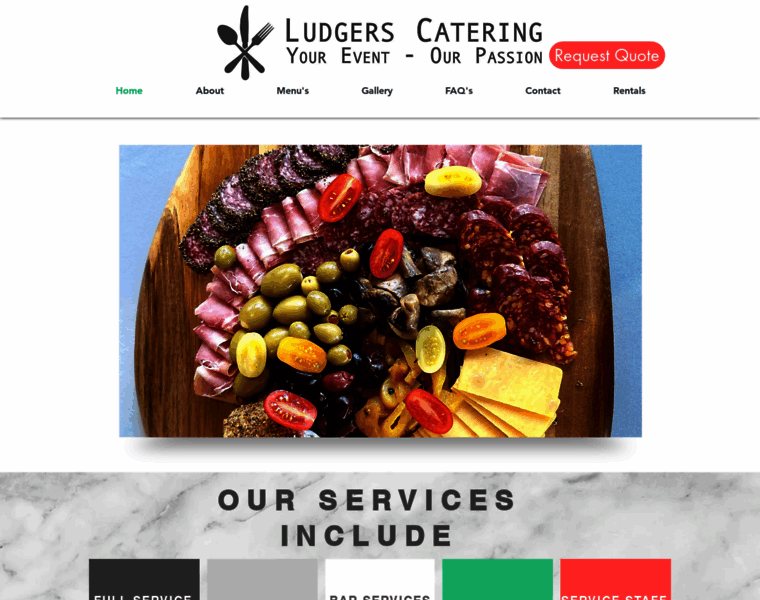 Ludgerscatering.com thumbnail