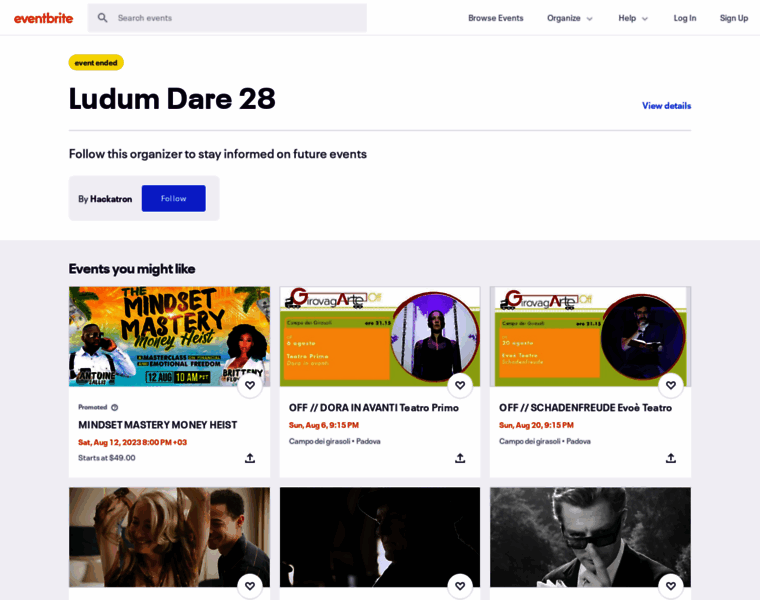 Ludum-dare-28.eventbrite.com thumbnail