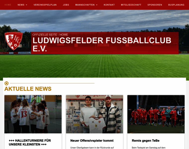 Ludwigsfelder-fc.de thumbnail