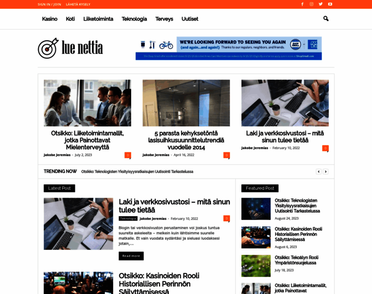 Luenettia.fi thumbnail