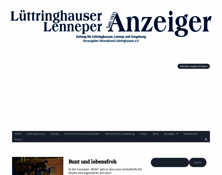 Luettringhauser-anzeiger.de thumbnail
