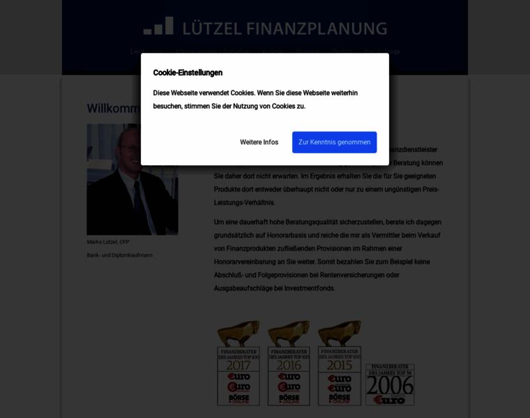 Luetzel-finanzplanung.de thumbnail