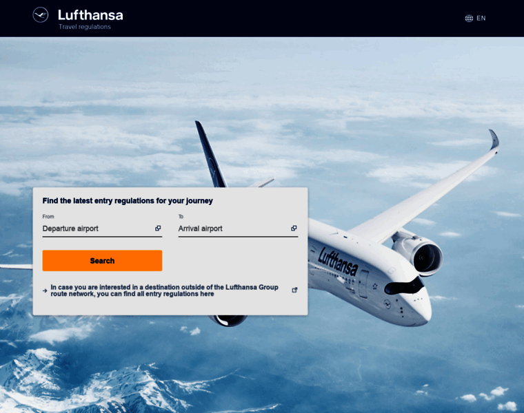 Lufthansa.travel-regulations.com thumbnail