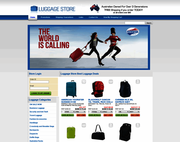 Luggagegear.com.au thumbnail