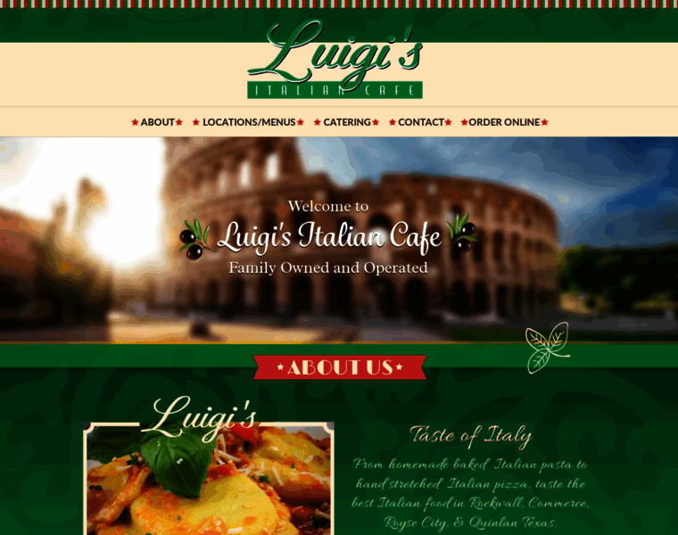 Luigisitaliancafe.com thumbnail