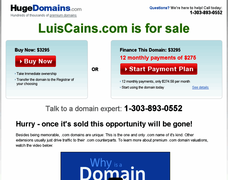 Luiscains.com thumbnail