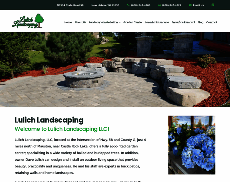 Lulichlandscaping.com thumbnail