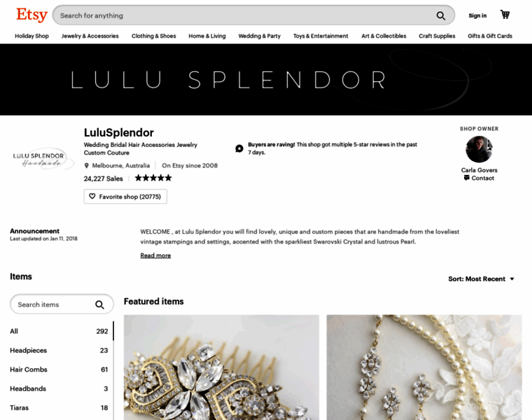 Lulusplendor.com thumbnail